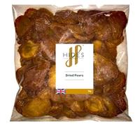 Hides Fine Foods - Dried Pears 1kg - GMO Free - Suitable for Vegetarians - Great for Baking - Cakes - Bread - Poaching - Conserves - Snacking - Trail Mix
