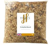 Hides Fine Foods - Fruity Nut Muesli 1kg - Suitable for Vegetarians - GMO Free - Perfect for Breakfasts - Packed with Flavour - Family Favourite - Fruit and Nut