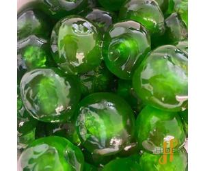 Hides Fine Foods - Green Glace Cherries - 1kg GMO Free - Suitable for Vegetarians - Baking - Desserts - Decorating - Cakes - Cookies - Tart - Mincemeat - Mince Pies - Panettone - Christmas Cake