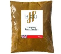 Hides Fine Foods - Kashmiri Curry Powder 500g - GMO Free - Suitable for Vegetarians - Indian Spice Mix - Kashmiri Chillies - Curry - Takeaway - Fakeaway