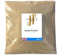 Hides Fine Foods - Mango Powder (Amchoor) 500g - Suitable for Vegetarians -Indian Cooking - Curries - Chutneys - Marinades - Soups - Thickener - Full of Antioxidants