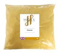 Hides Fine Foods - Polenta 1kg - GMO Free - Suitable for Vegetarians - Cooking - Dinner - Polenta Chips - Cornbread - Baking - Cakes - High in Protein and Fibre