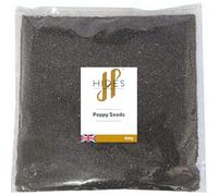 Hides Fine Foods - Poppy Seeds 500g - GMO Free - Suitable for Vegetarians - Baking - Bread - Rolls - Muffins - Cakes - Pastries - Breakfast - Salads - Seed Mixes