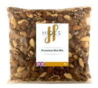 Hides Fine Foods - Premium Nut Mix 1kg - GMO Free - Suitable for Vegetarians - Great for Baking - Flapjacks - Granola - Trail Mix - Snacking - Cooking