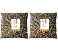 Hides Fine Foods - Premium Seed Mix - Pumpkin, Sunflower, Linseed & Poppy Seed 1kg - GMO Free - Suitable for Vegetarians - Cooking - Roasting - Trail Mix - Seed Butter - Baking (Pack of 2)