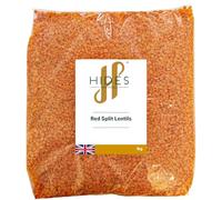 Hides Fine Foods - Red Split Lentils 1kg - GMO Free - Suitable for Vegetarians - Cooking - Stewing - Soups - Dhal - Curries - Supports Digestive Health