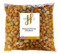 Hides Fine Foods - Seaweed and Sesame Coated Peanut Crackers 1kg - GMO Free - Suitable for Vegetarians - Great for Snacking - Christmas Snacks - Nibbles