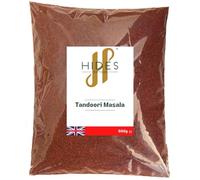 Hides Fine Foods - Tandoori Masala 500g - GMO Free - Suitable for Vegetarians - Popular Indian Spice Mix - Indian Cooking - Curry - Takeaway - Fakeaway