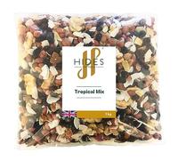 Hides Fine Foods - Tropical Mix: A Blend of Dried Fruit & Nuts 1kg - GMO Free - Suitable for Vegetarians - Great for Baking, Flapjacks, Granola, Perfect for Snacking
