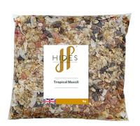 Hides Fine Foods - Tropical Muesli 1kg - Suitable for Vegetarians - GMO Free - Perfect for Breakfasts - Packed with Flavour - Family Favourite - Tropical Fruit