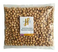 Hides Fine Foods - Whole Roasted & Blanched Hazelnuts 500g - GMO - Free - Suitable for Vegetarians - Cooking - Salads - Snacking - Desserts - Cakes - Cookies
