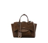 HIDESINS M Flap suede tote bag - Brown One Size