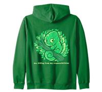 Hiding from my responsibilities Zip Hoodie