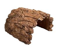 Hiding place for toads, shelter made of resin for the habitat, terrace for resting for turtles, for aquariums, leopards, turtles, geckos, reptiles, amphibians, snakes, bearded dragons