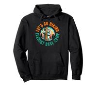 Hiding Yeti Lets Go Hiking Everest Base Camp Trekking Nepal Pullover Hoodie