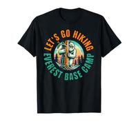 Hiding Yeti Lets Go Hiking Everest Base Camp Trekking Nepal T-Shirt