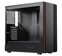 Hiditec ORIGIM | ATX Gaming PC Case | 3 x F10 PWM Fans | USB Type-C | Minimalist half-tower with solid wood detail | Up to 12 fans 120 mm | Large cooling capacity