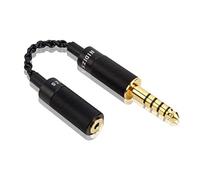 Hidizs 4.4mm Male to 2.5mm Female Balanced Adapter,Headphone Extension Cable Extension Cord for Phones,Headphones,Speakers,Tablets,PCs,MP3 Players