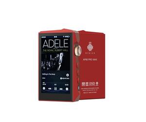 HIDIZS AP80 Pro MAX MP3 Player with Bluetooth 5.1, 2.4G WiFi Hi-Res Streaming Playback, DLNA & AirPlay Wireless, Dual ES9219C DAC Chips Hi-Res Digital Audio Player, 2TB SD Card Exention, Red