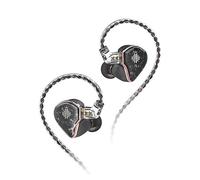 Hidizs MD4 4 Balanced Armature Drivers HiFi in-Ear Monitors IEMs in-Ear Earphones (Black)