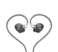 Hidizs MM2 in-Ear Monitors, Hybrid IEM earphones, 6mm Low-Voltage Magneto-Static BM Driver and 10.2mm Dynamic Driver, Magneto Static Hybrid Dual Drivers Hi-Res IEMs with 3 Tuning Valves