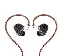 Hidizs MS3 in-Ear Monitors, Hybrid IEM earphones, 2BA+1DD 3 Drivers, Detachable 0.78mm 2 Pin Cable, Replaceable Pneumatic Sound Tuning Filters for Audiophile Singer Musician