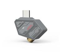 HIDIZS SD2 Portable Headphone Amplifier Type-C to 3.5mm Adapter Dongle DAC Hi-Res Audio Decoder with High Audio Quality,Grey