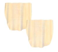 HIDMD Premium Grade Natural Chamois Leather 2 Pack 40X50CM Car Drying Chamois Cloths Perfect for drying off the whole car, glass, mirrors polishing