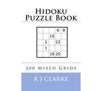 Hidoku Puzzle Book: 200 Mixed Grids