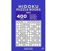 Hidoku Puzzle Books - 400 Easy to Master Puzzles 11x11 (Volume 7)