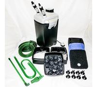 Hidom External Aquarium Canister Filter System 28w 1200 LPH - EX-1200 - Media Included