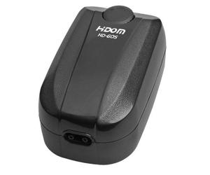 Hidom High Efficiency Quiet Aquarium Adjustable Air Pump - Twin Outlet Multi Speed 6 LPM,Black