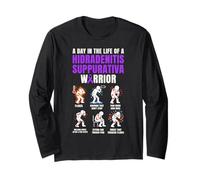 Hidradenitis suppurativa Warrior Long Sleeve T-Shirt