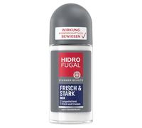 Hidrofugal MEN FRESH & STARK Roll-on, Strong Antiperspirant Protection with Refreshing Fragrance, Long-Lasting Deodorant for Men without Ethyl Alcohol (50 ml)