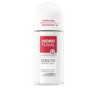 Hidrofugal Sensitive Roll-on, Strong Antiperspirant Protection for Sensitive Skin, Fragrance-Free Deodorant without Ethyl Alcohol Against Underarm Wetness and Body Odour (50 ml)