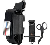 HidroPony Tactical Tourniquet Medical Solutions 1.5” Compression Band Gen 4 for Emergency Use (1pcs+Pouch+Scissor)