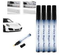 HIDRUO All Cars the Magic Pen, Magic Car Scratch Removal Pen, Auto Paint Scratch Remover, Weatherproof Touch up Paint Pen, Quick Fix for Scratches and Damage, Easy to Use, Fits All Car Colors (5 PCS)