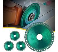 HIDRUO Indestructible Disc for Grinder, Indestructible Disc 2.0 - Cut Everything in Seconds, 4" X 1/25" X 4/5” Cut off Wheels, Indestructible Disc for Angle Grinder Metal Cutting Disc (4)