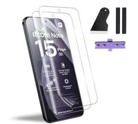 HidWee Film Compatible with Xiaomi Redmi Note 15 Pro Plus 5G Protective Film, Pack of 2 Soft TPU Screen Protector, HD Clear Bubble-Free Soft TPU Film