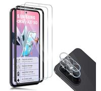 HidWee Pack of 2 + 2 Screen Protectors for Samsung Galaxy Z Fold 8 for Tempered Glass with Camera Protective Film, 9H Hardness Screen Protector HD Clear Anti-Scratch Glass Film, Oleophobic Screen