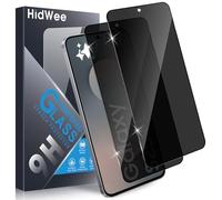 HidWee Privacy Screen for Samsung Galaxy A57 5G/S25 FE for Tempered Glass, Pack of 2, 9H Anti-Spy Screen Protector, Privacy Screen Protector, Scratch-Resistant Screen Protector