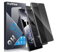HidWee Privacy Screen Protector for Xiaomi Redmi Note 14 Pro 4G/5G/Note 14 Pro Plus 5G/Poco X7 5G for Tempered Glass, Pack of 2 Anti-Spy 3D Screen Protectors Privacy Screen Protector
