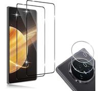 HidWee Screen Protector Compatible with Honor Magic V3 for Tempered Glass, Pack of 2 + 2 3D Protective Glass & Camera Protective Film, 9H Hardness Screen Protector, HD Screen Protector & Camera