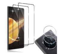 HidWee Screen Protector Compatible with Honor Magic V3 for Tempered Glass, Pack of 2 3D Protective Glass & 2 Camera Protective Film, 9H Hardness HD Screen Protector, Anti-Scratch Anti-Bubble Tempered