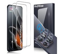 HidWee Screen Protector Compatible with Motorola Moto Edge 70 Fusion for Tempered Glass, Pack of 2 + 2 3D Protective Glass & Camera Protective Film, 9H Hardness Screen Protector, HD Screen Protector