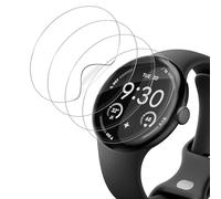 HidWee Screen Protectors Compatible with Google Pixel Watch 4 41 mm, 4 Pieces HD Anti-Scratch, Flexible TPU Screen Protector [Not Glass], Anti-Oil/Bubble Free Screen Protector