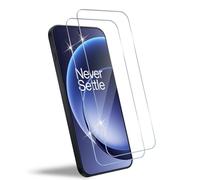 HidWee Tempered Glass Compatible with OnePlus 15 5G, 2 Pieces 9H Hardness Screen Protector, HD Bubble-Free Anti Scratch Glass Screen Protector Film