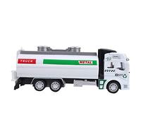 Hidyliu 1:48 Watering Cart Model Alloy Tanker Sprinkler with Pull-Back Function for Children 7 X 20 X 5cm Gift (Green)