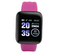 Hidyliu 116 Plus Smart Inch TFT Color Screen IP67 Activity Tracker with Bluetooth Message Reminder for iOS 9.0 5.0 (Purple)
