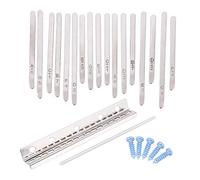 Hidyliu 17 Kalimba Keys Set Professional Stainless Steel Thumb Piano Replacement Parts for Musicians